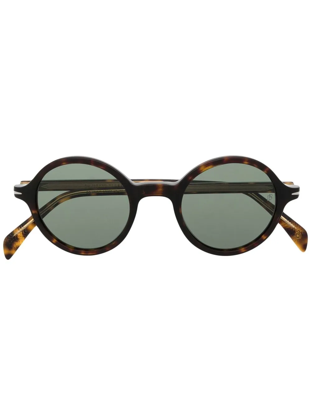 

Eyewear by David Beckham lentes de sol con armazón redonda - Marrón