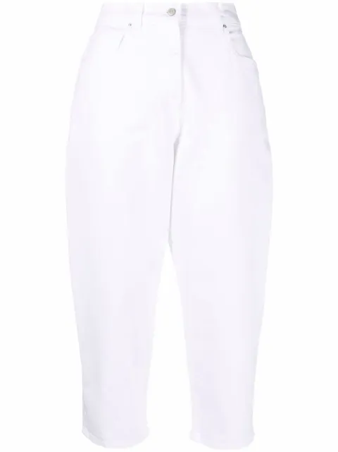Fabiana Filippi cropped tapered trousers