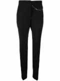 Givenchy chain-detail tailored trousers - Black