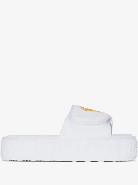 Versace Home Medusa Head platform slippers