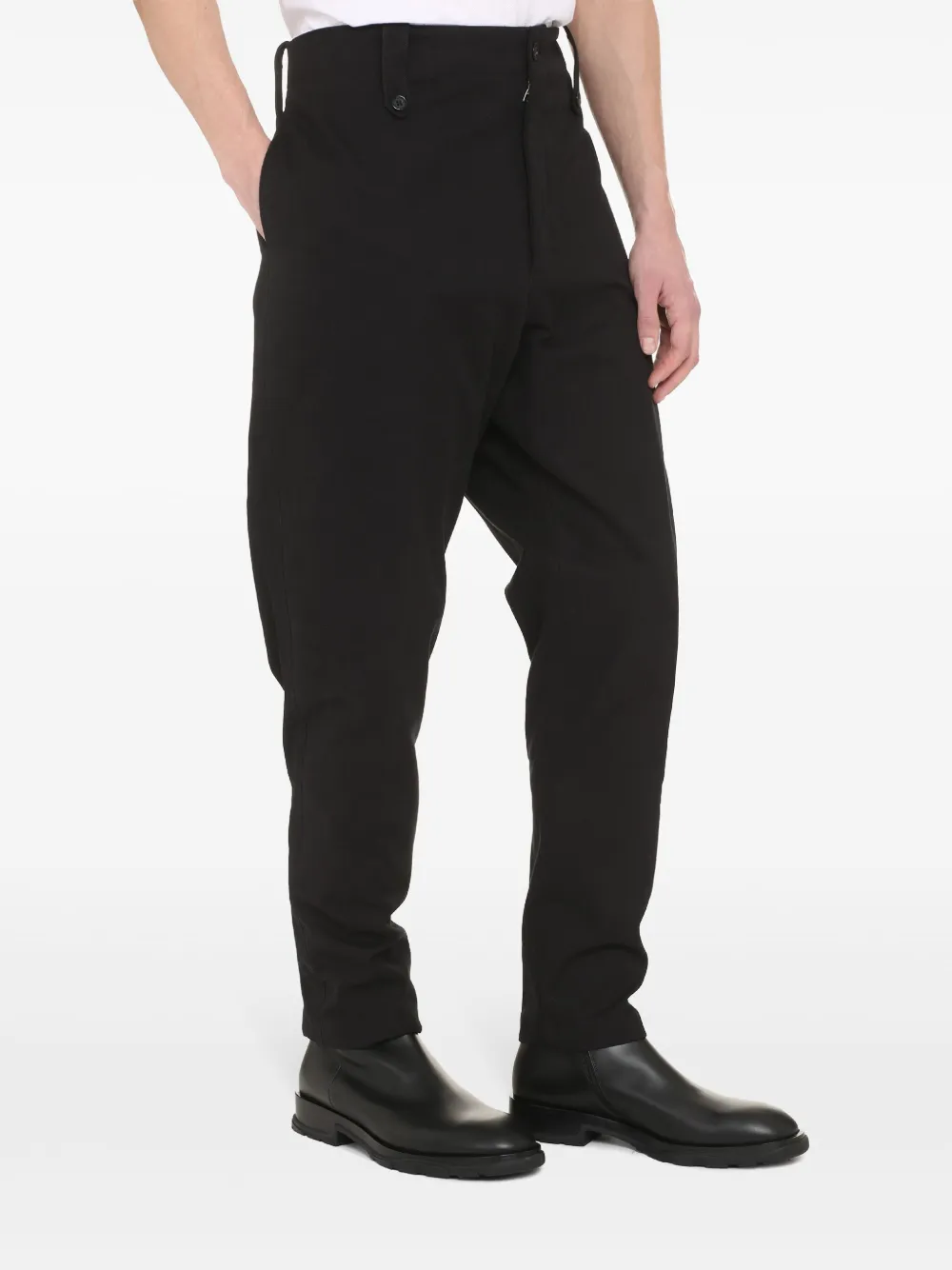 Alexander McQueen tailored zipped-cuff trousers Men