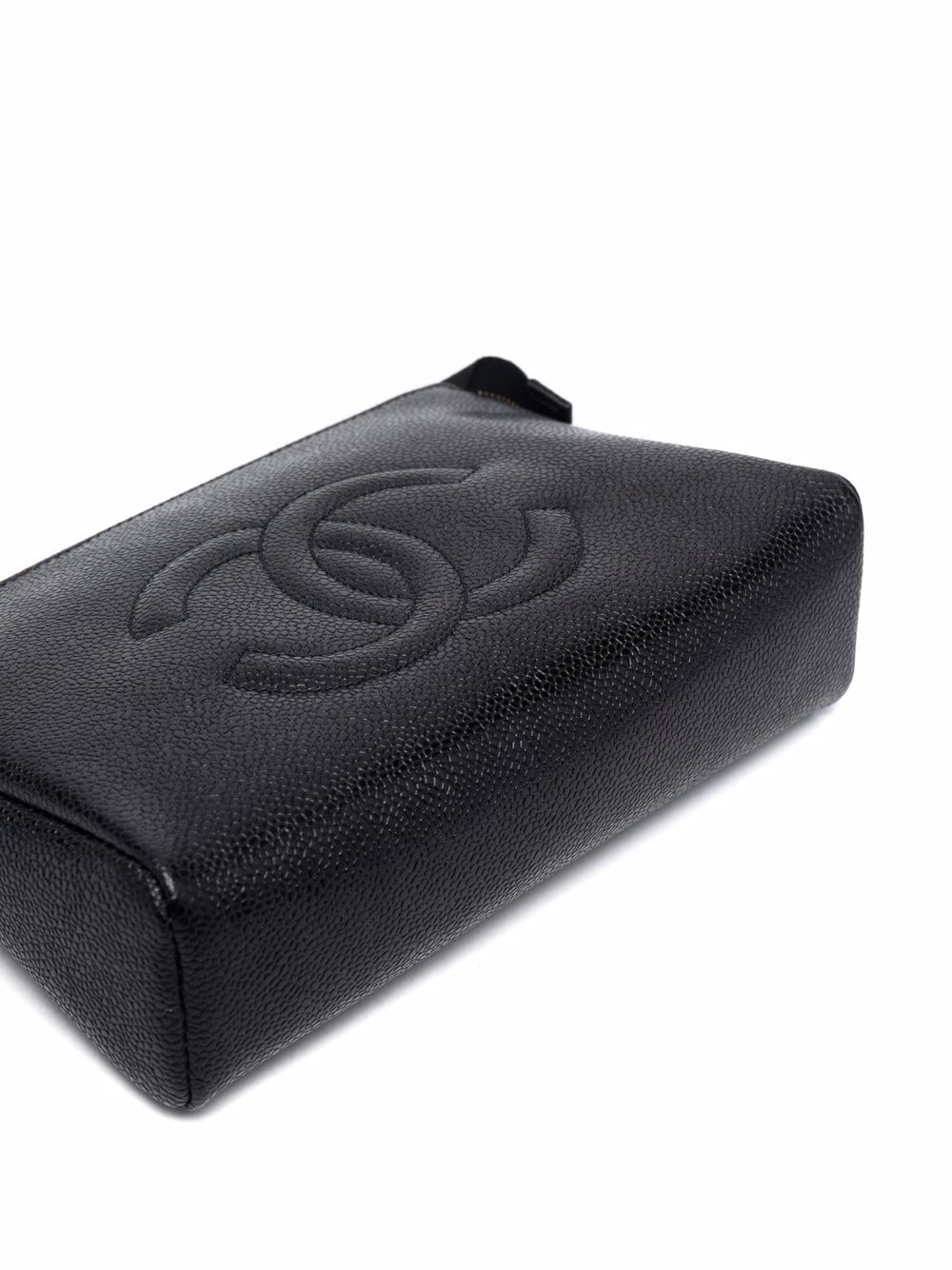 Cheap HOT SALE CHANEL 1996 CC logo-embossed clutch bag Women