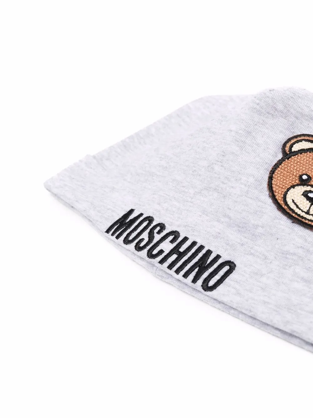 фото Moschino kids шапка бини с логотипом teddy bear