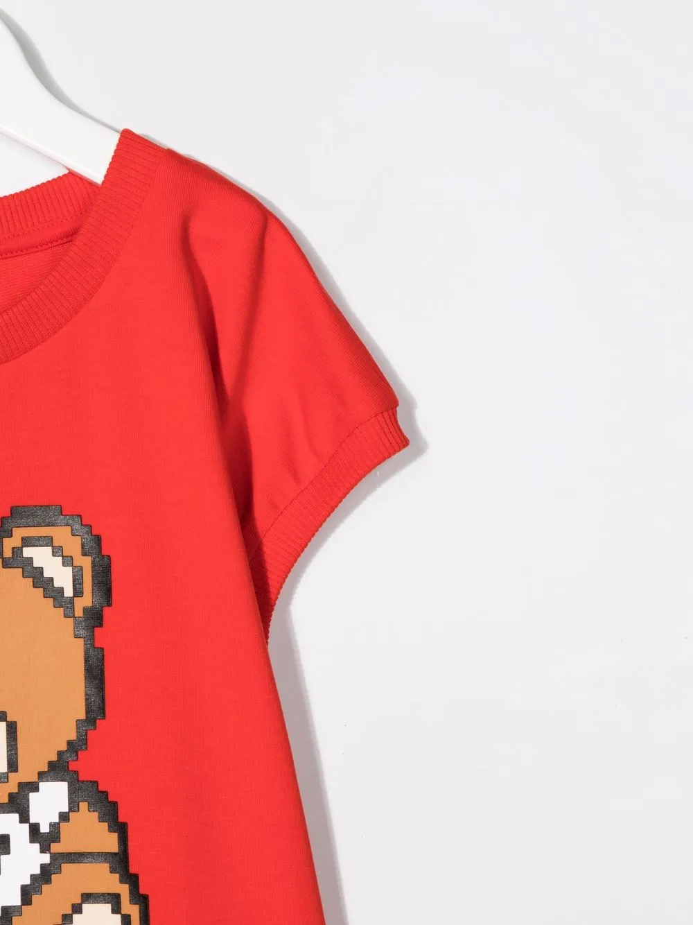 фото Moschino kids платье с принтом toy bear