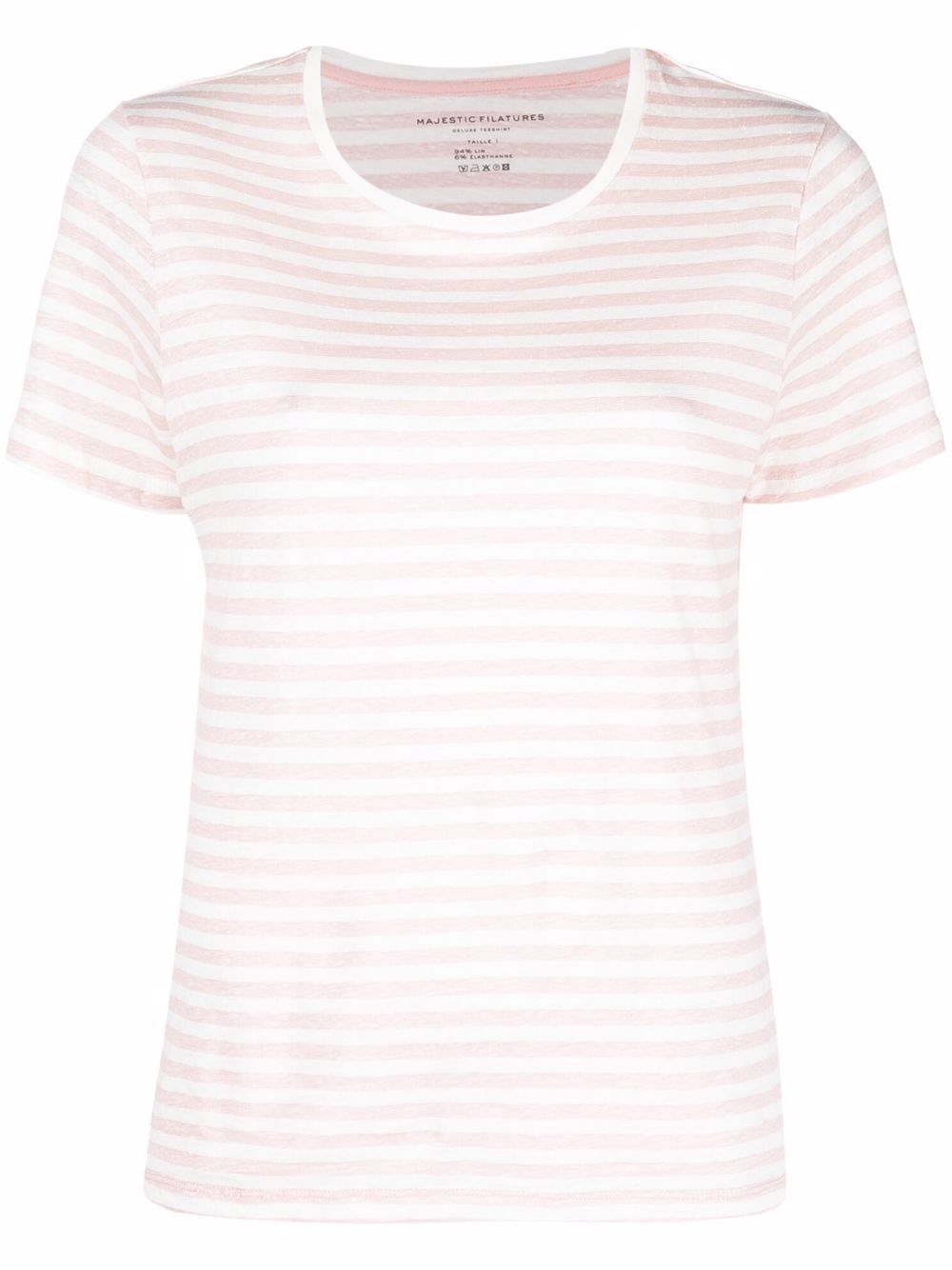 фото Majestic filatures stripe-print t-shirt