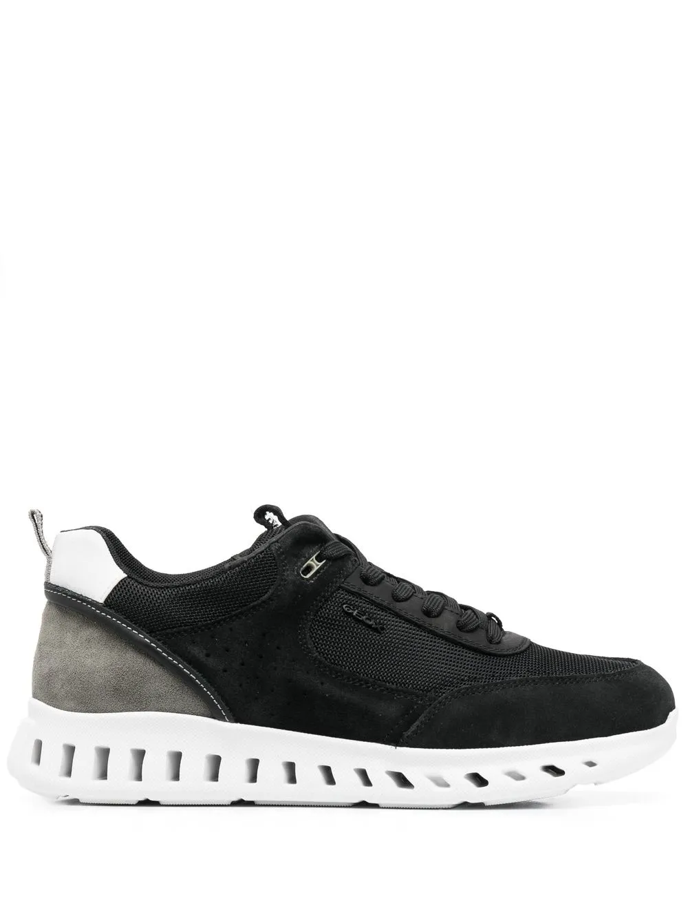 

Geox Outstream panelled lace-up sneakers - Black