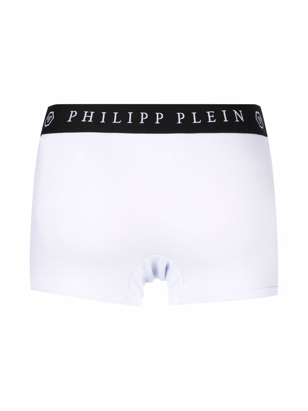 Philipp Plein Boxershorts met logoband - Wit