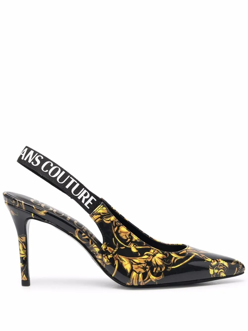 

Versace Jeans Couture zapatillas con motivo Barocco - Negro