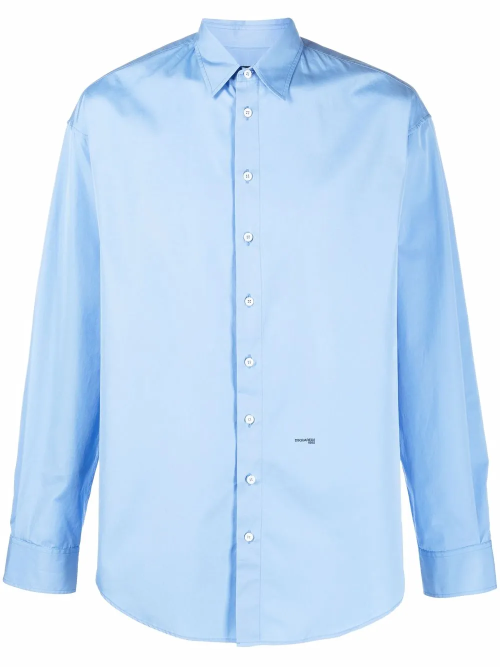 

Dsquared2 camisa con logo estampado - Azul