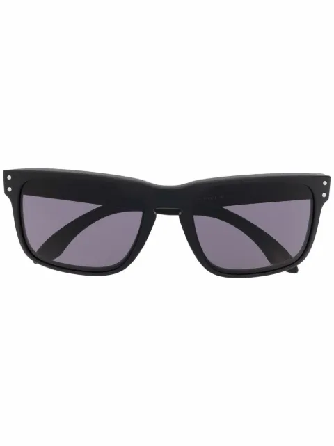 Oakley tinted rectangle-frame sunglasses 