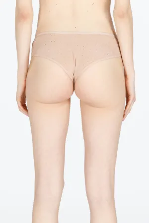 Lou Lou Stud-Embellished Briefs
