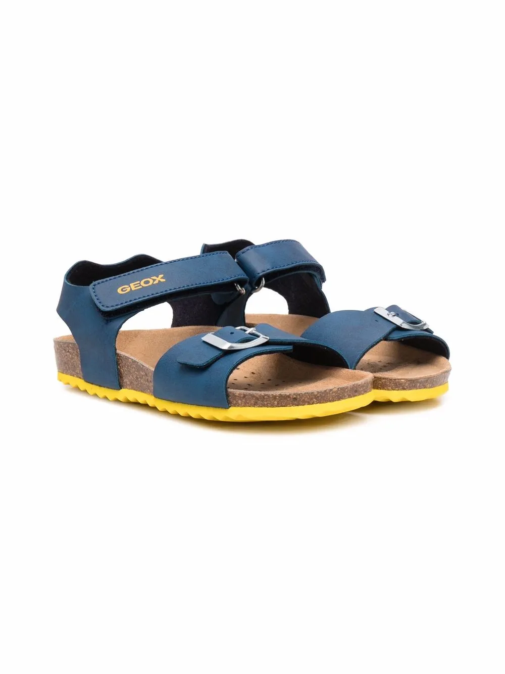 

Geox Kids Ghita buckle-strap sandals - Blue