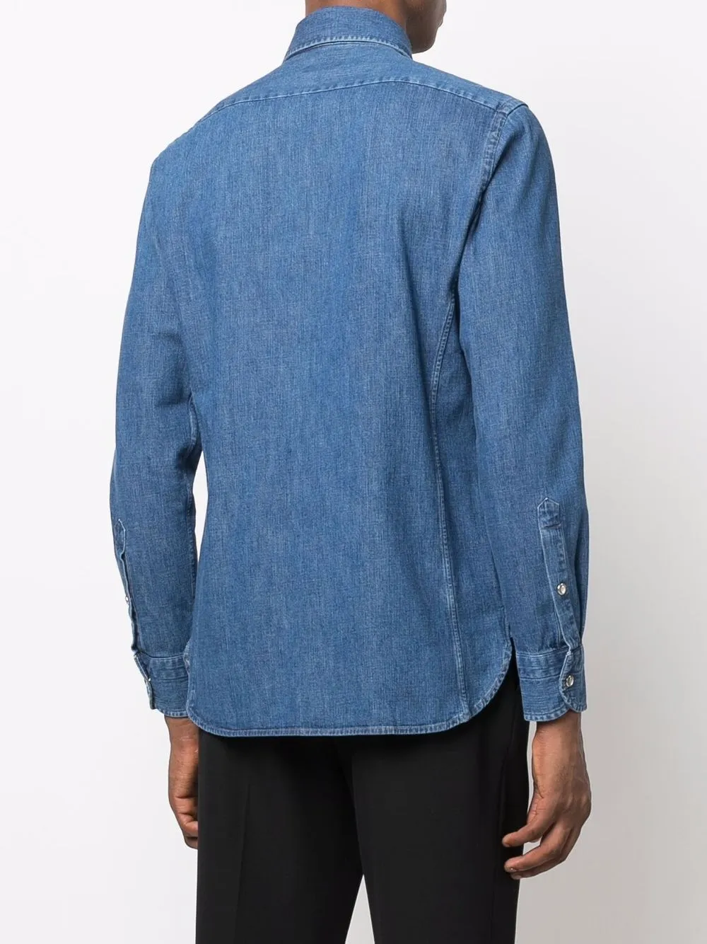 Tom Ford Long-sleeved Denim Shirt - Farfetch