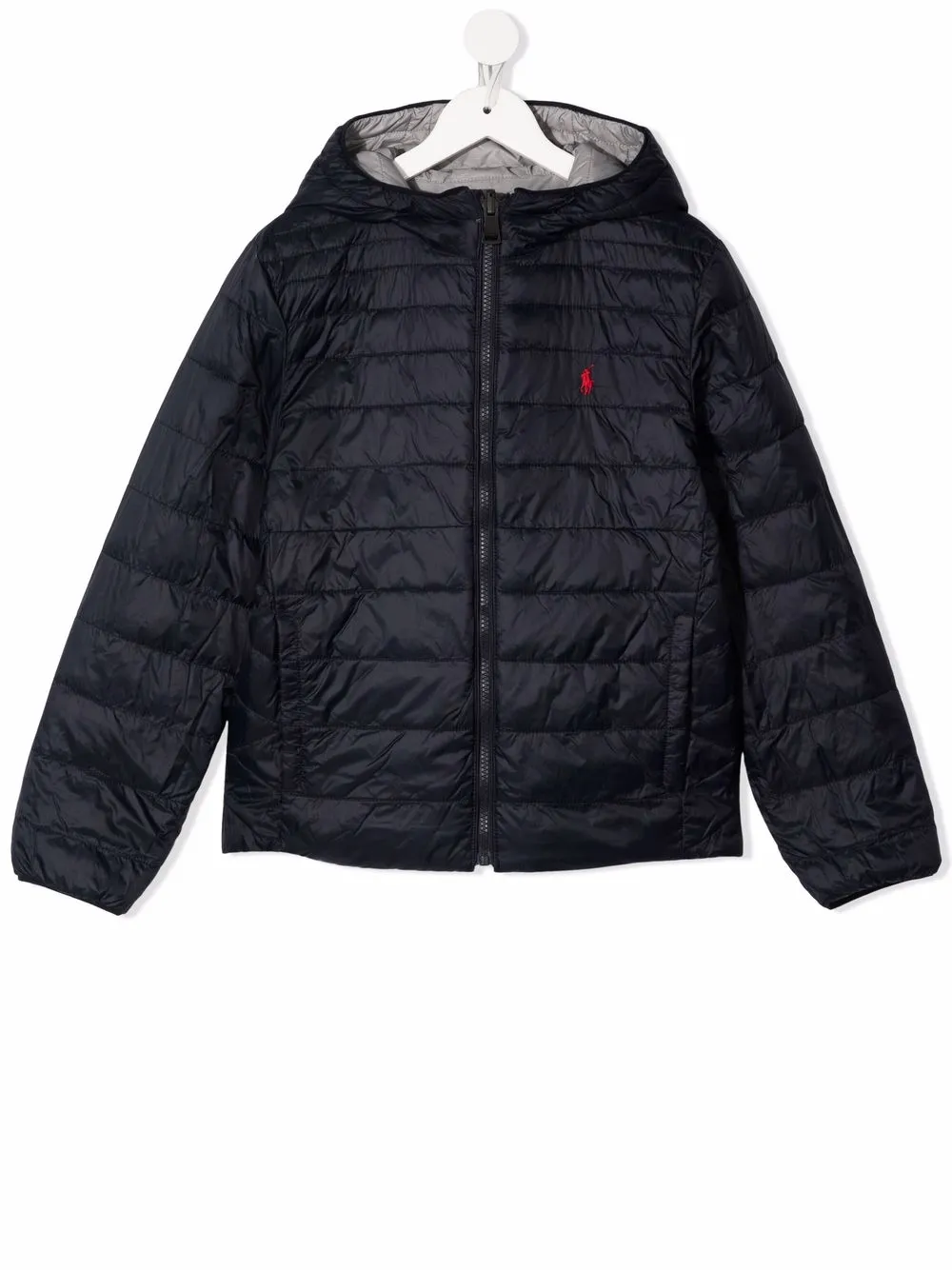 фото Ralph lauren kids пуховик на молнии с капюшоном