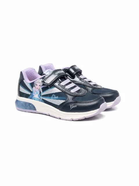 Geox Kids سنيكر 'سبايسلوب فروزن' بأجزاء مخيوطة