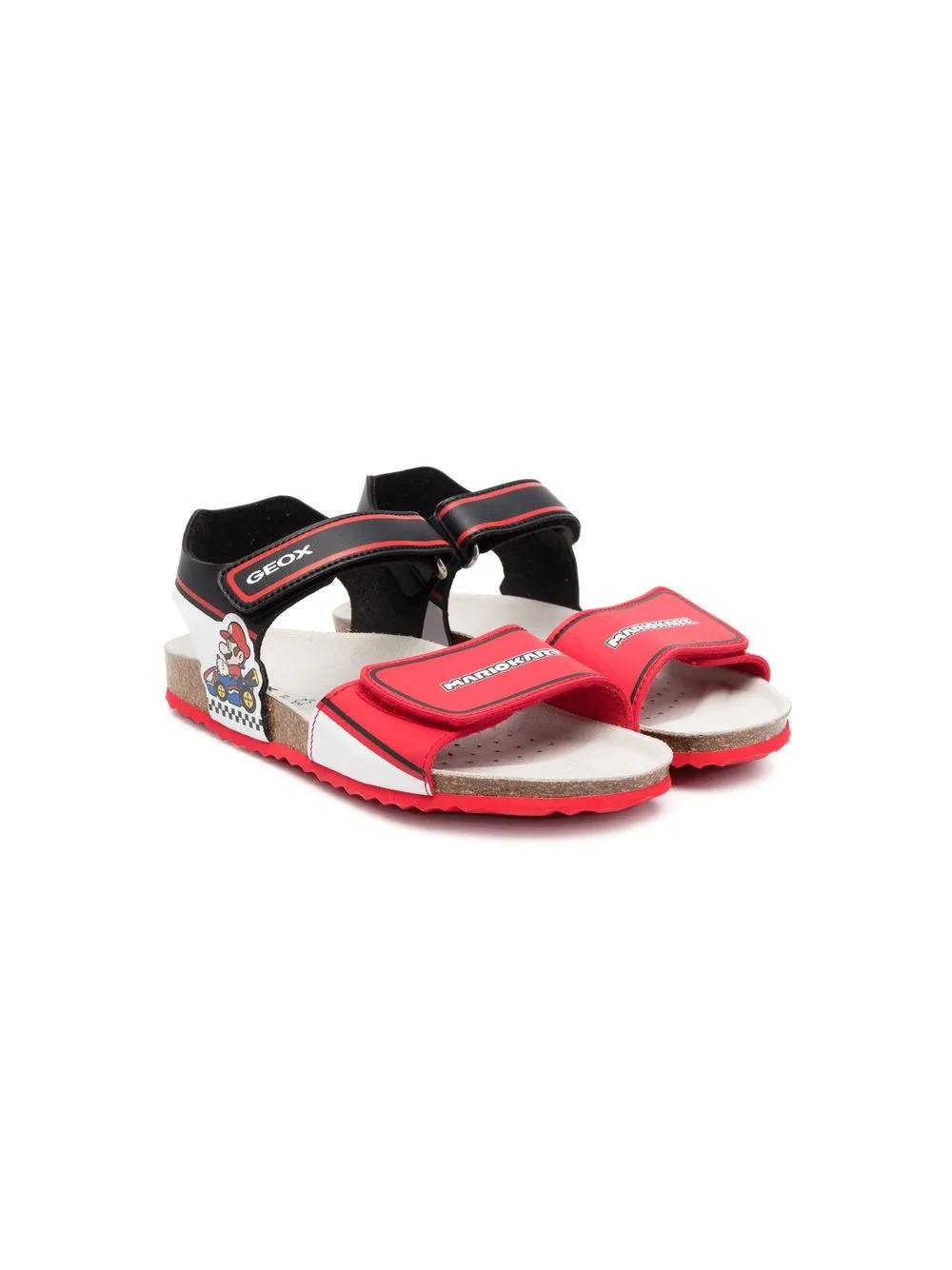 

Geox Kids sandalias Mariokart Ghita - Negro