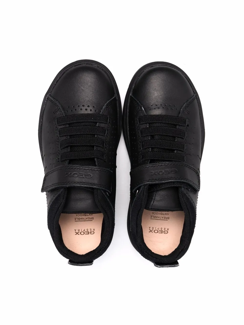 Geox Kids low-top lace-up sneakers Black