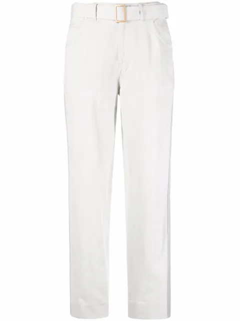 Lorena Antoniazzi belted cropped trousers