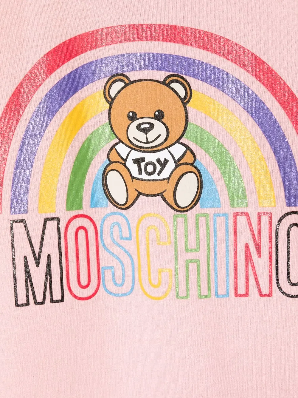 фото Moschino kids комбинезон с логотипом