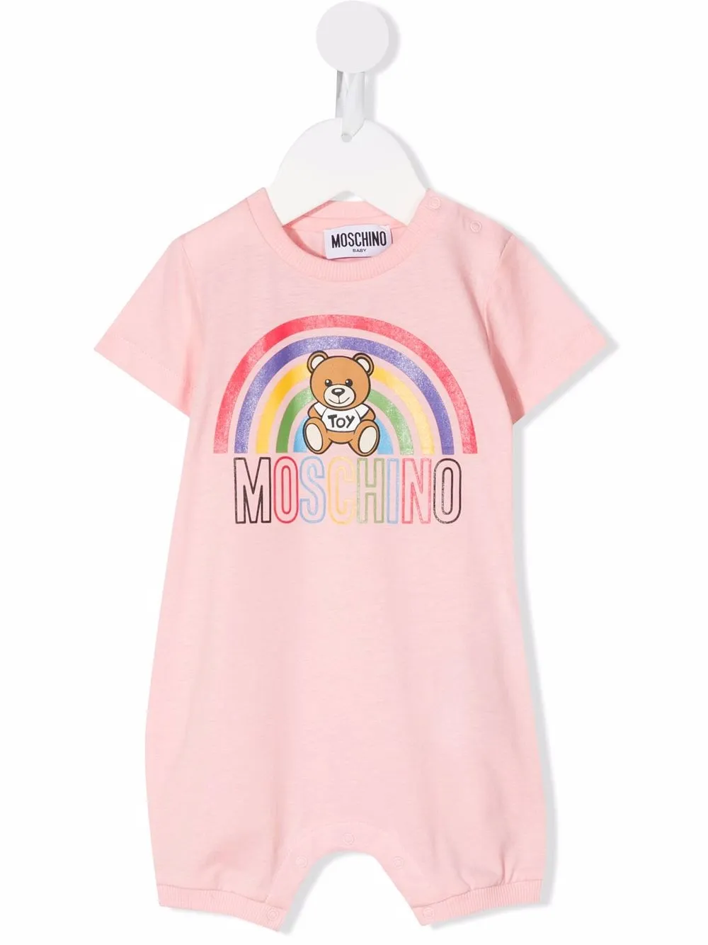 фото Moschino kids комбинезон с логотипом