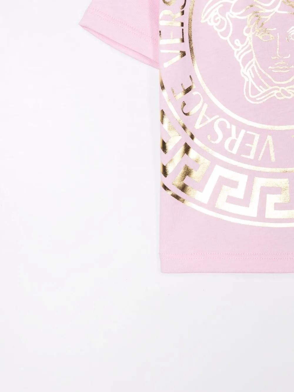фото Versace kids футболка с принтом medusa