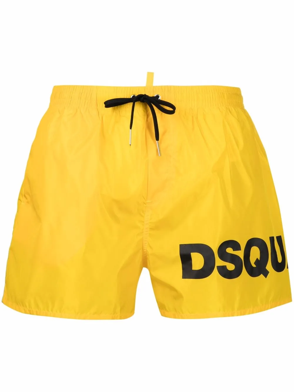 

Dsquared2 shorts de playa con cordón y logo - Amarillo