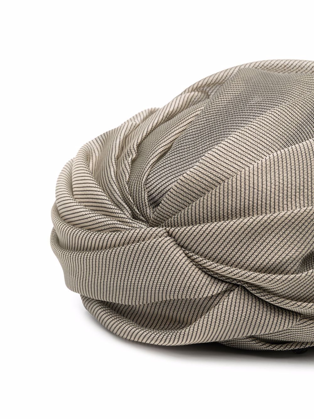 фото Maison michel striped draped turban