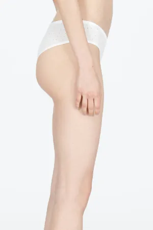 Lou Lou Stud-Embellished Briefs