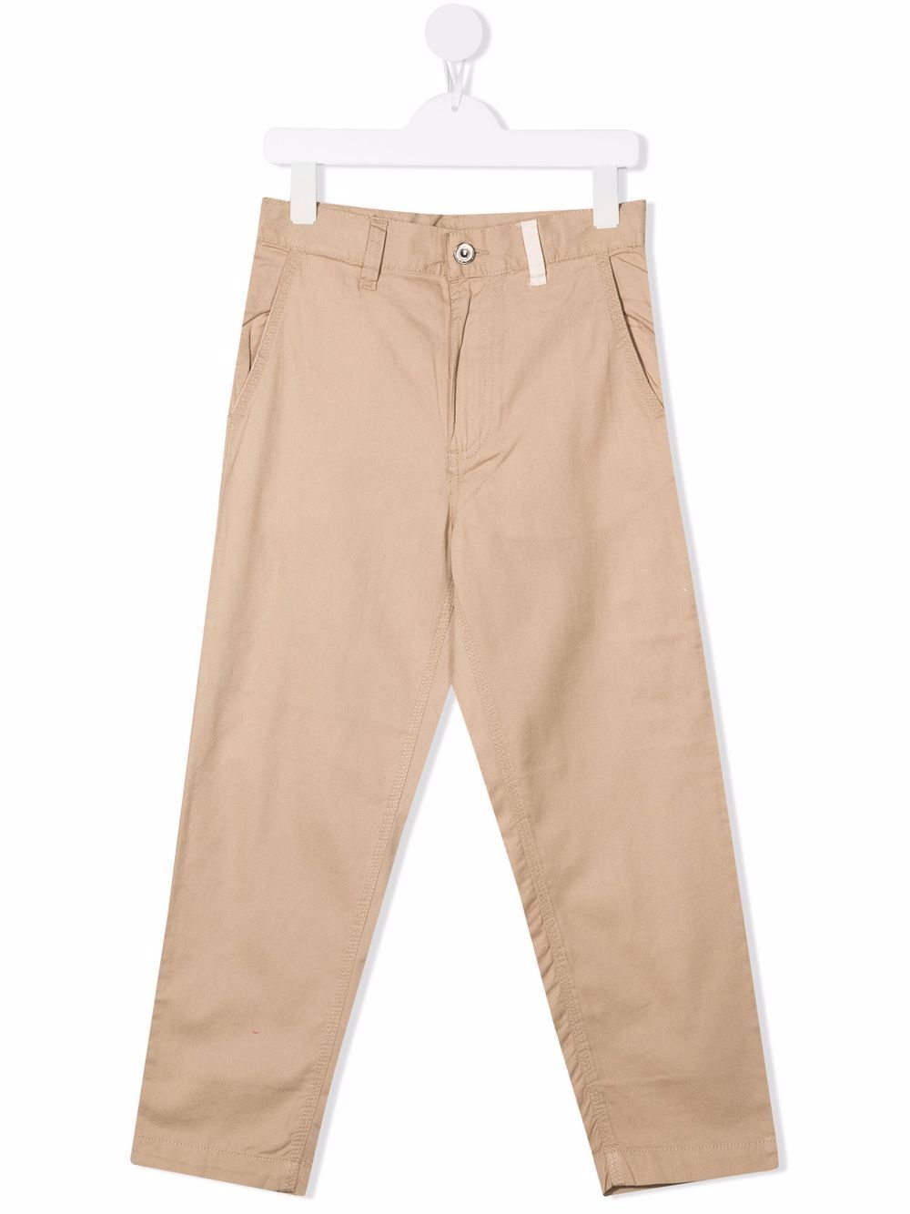 

Nº21 Kids pantalones cargo con parche del logo - Neutro