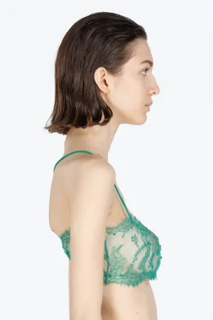 Faye Ruched Lace Bra