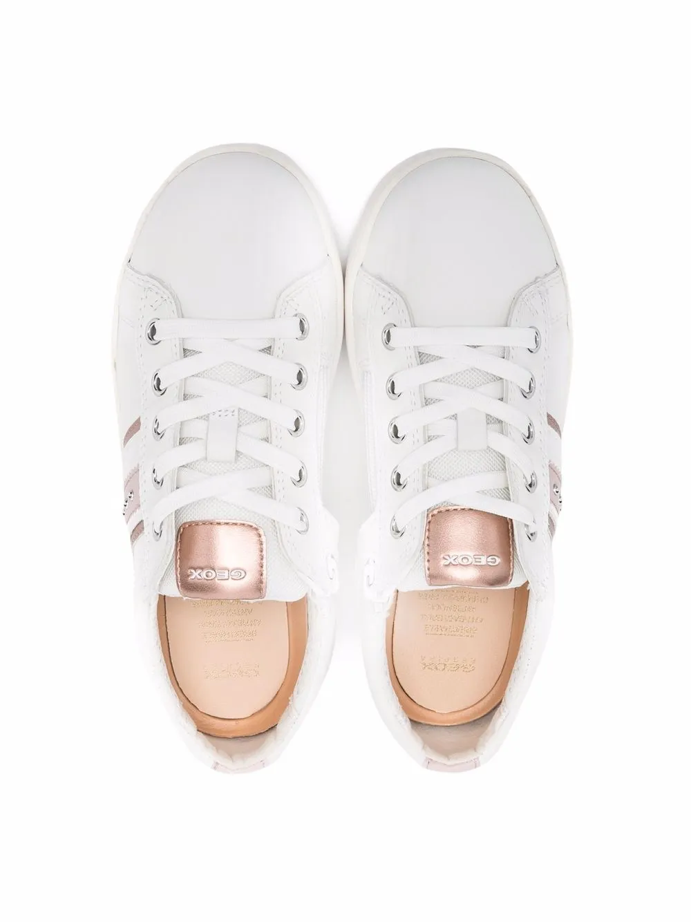  Geox Kids Kathe Low-top Trainers - White 