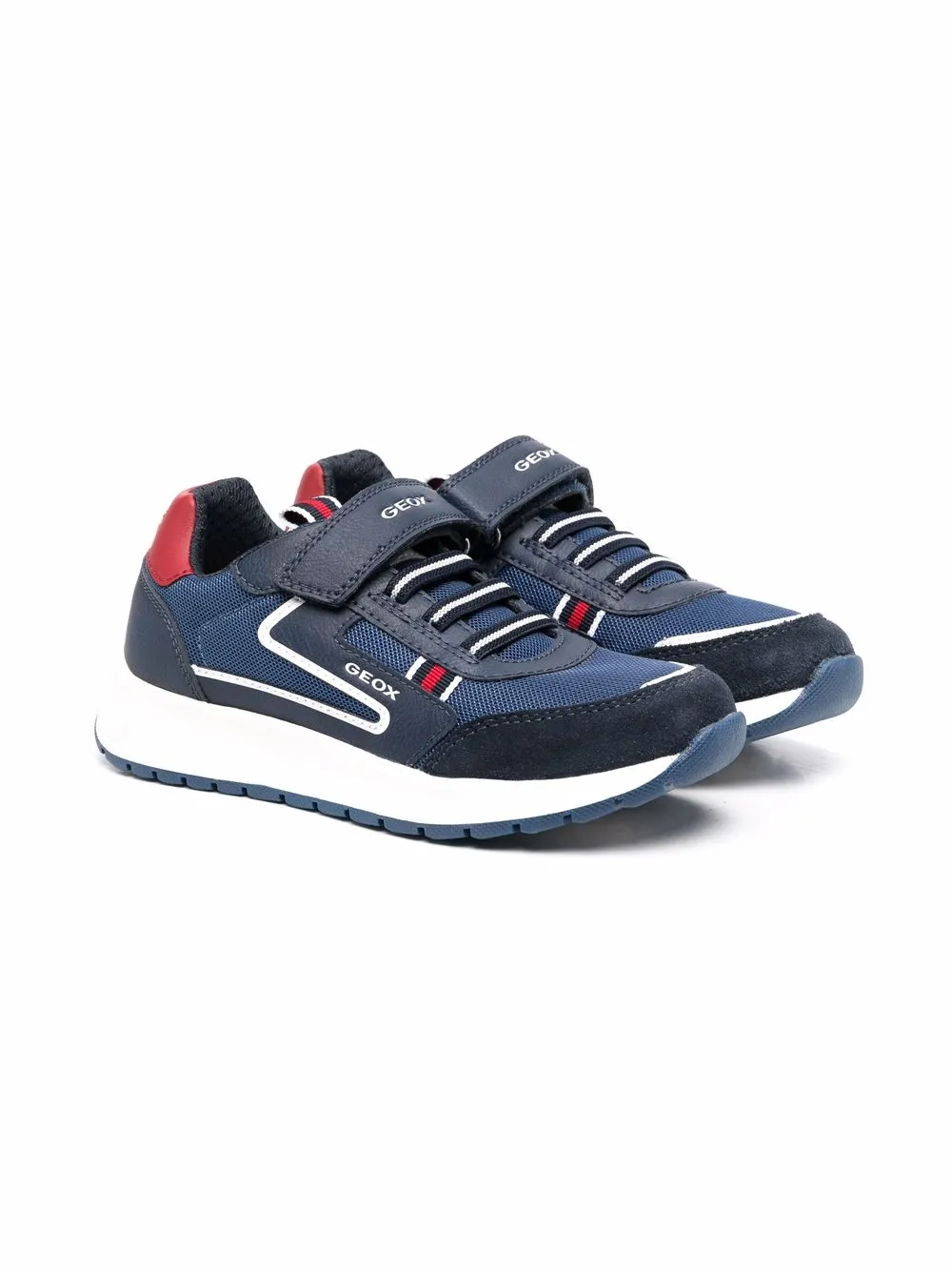 

Geox Kids Briezee panelled sneakers - Blue