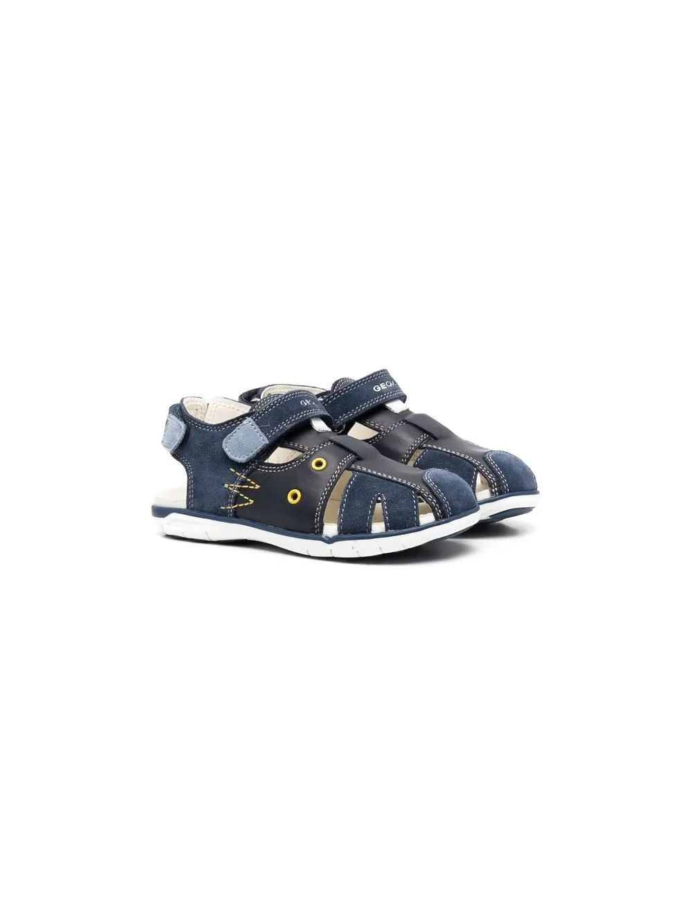 

Geox Kids sandalias Delhi con cierre autoadherente - Azul