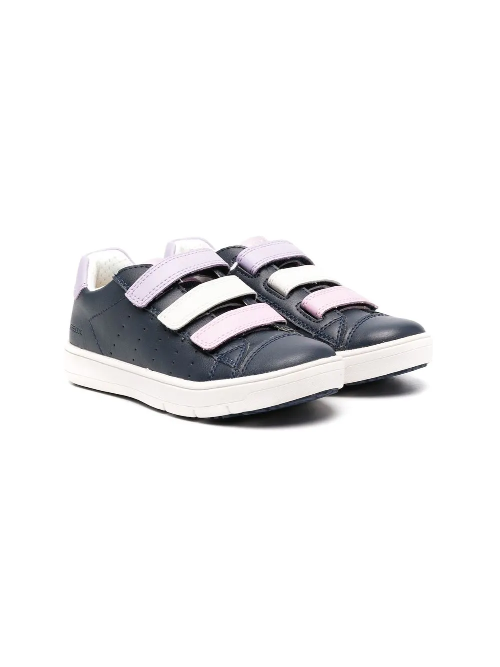 

Geox Kids Silenex touch strap trainers - Blue