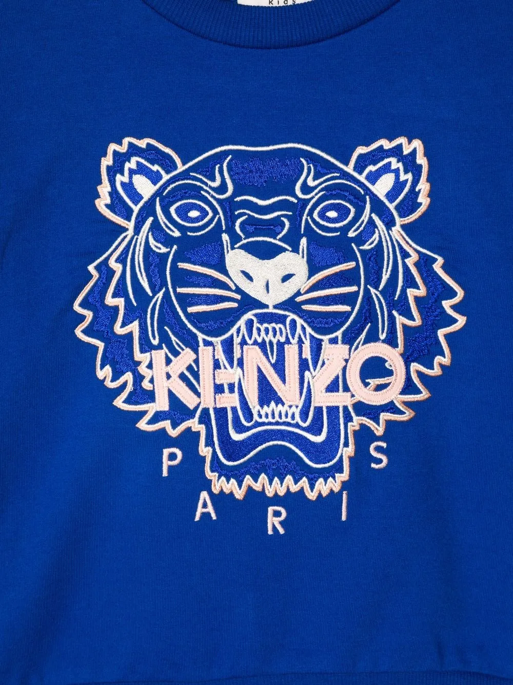 фото Kenzo kids толстовка с принтом tiger