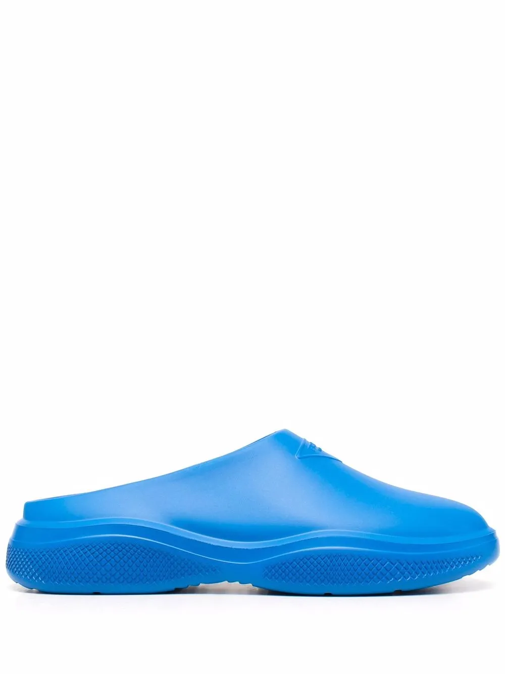 Prada Mellow Logo embellished Slides Farfetch prada-mellow-logo-embellished-slides-farfetch