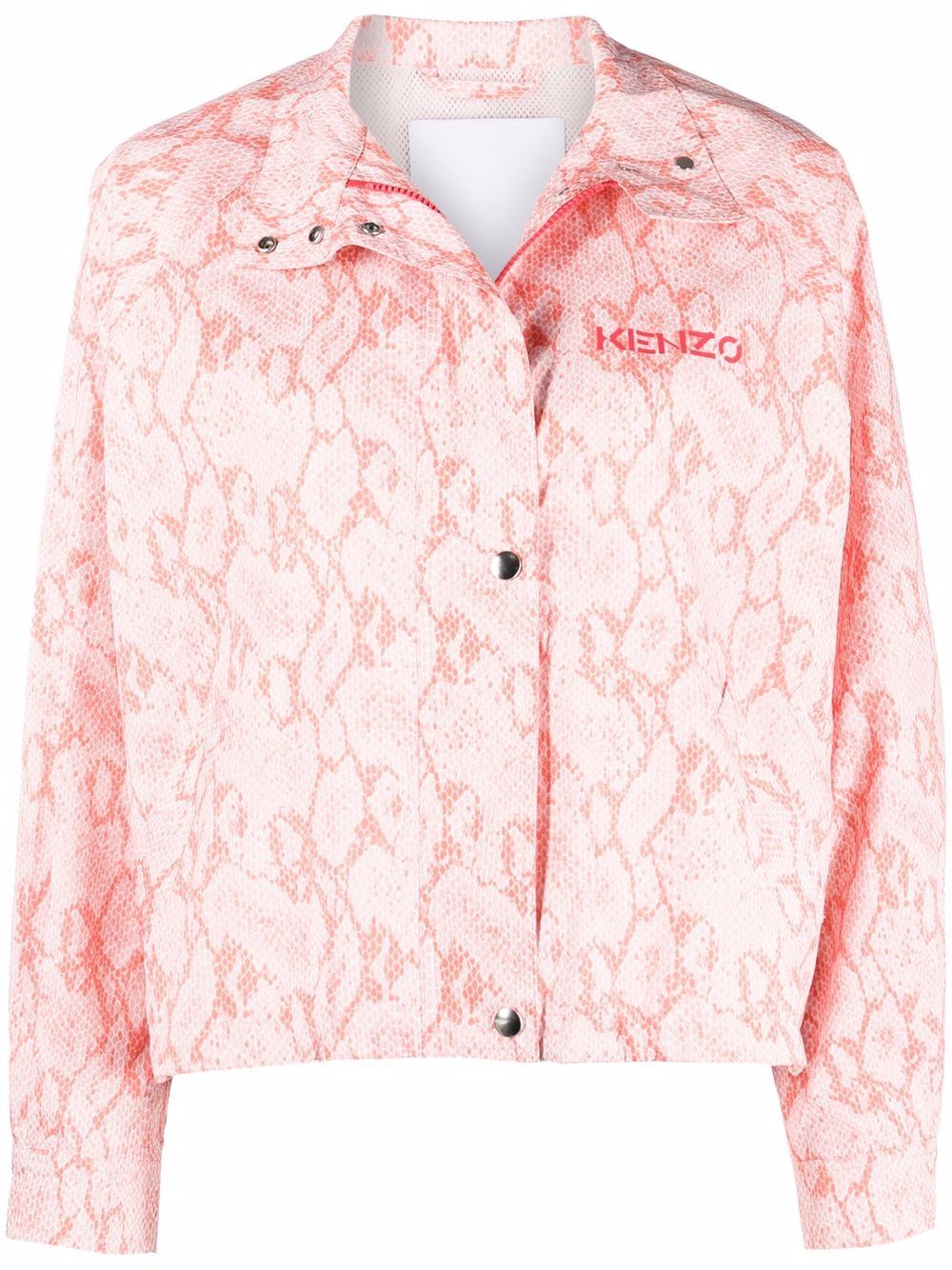 фото Kenzo snakeskin-print jacket