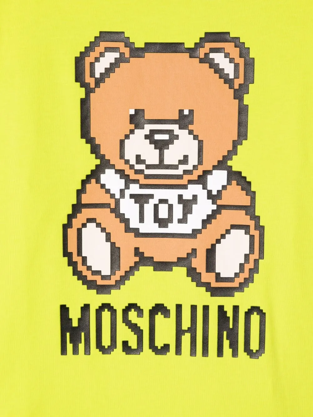 фото Moschino kids футболка с принтом teddy bear