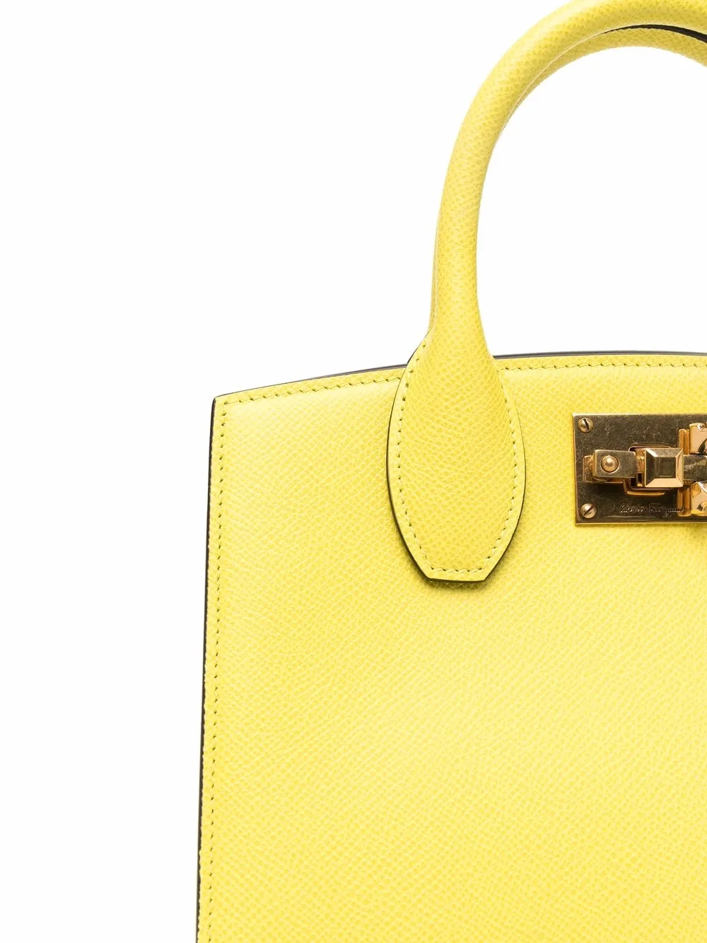 фото Salvatore ferragamo сумка-тоут gancini размера мини