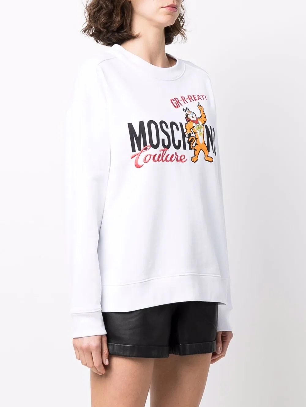 фото Moschino толстовка с логотипом