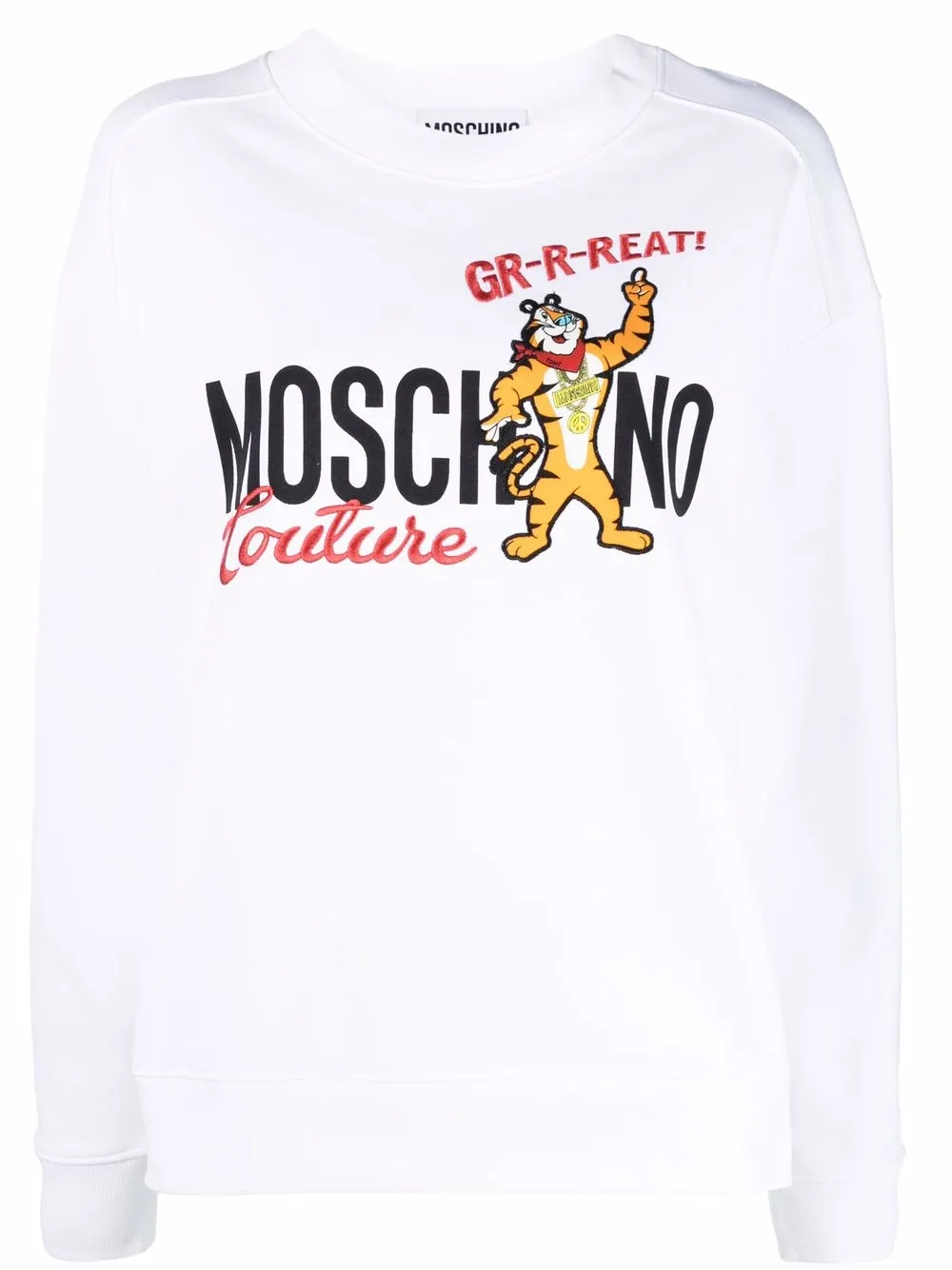 фото Moschino толстовка с логотипом