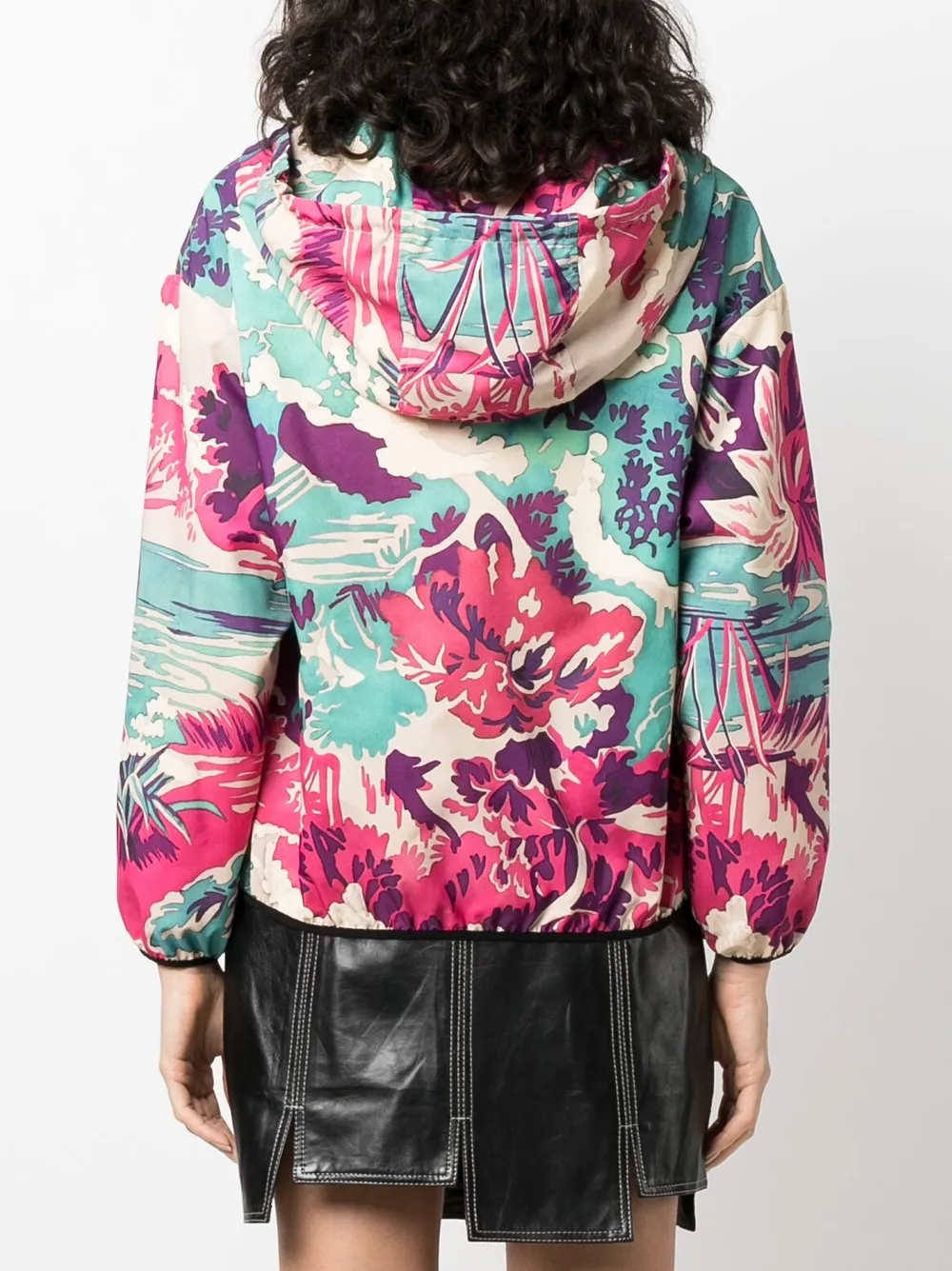 фото Red valentino botanical-print jacket