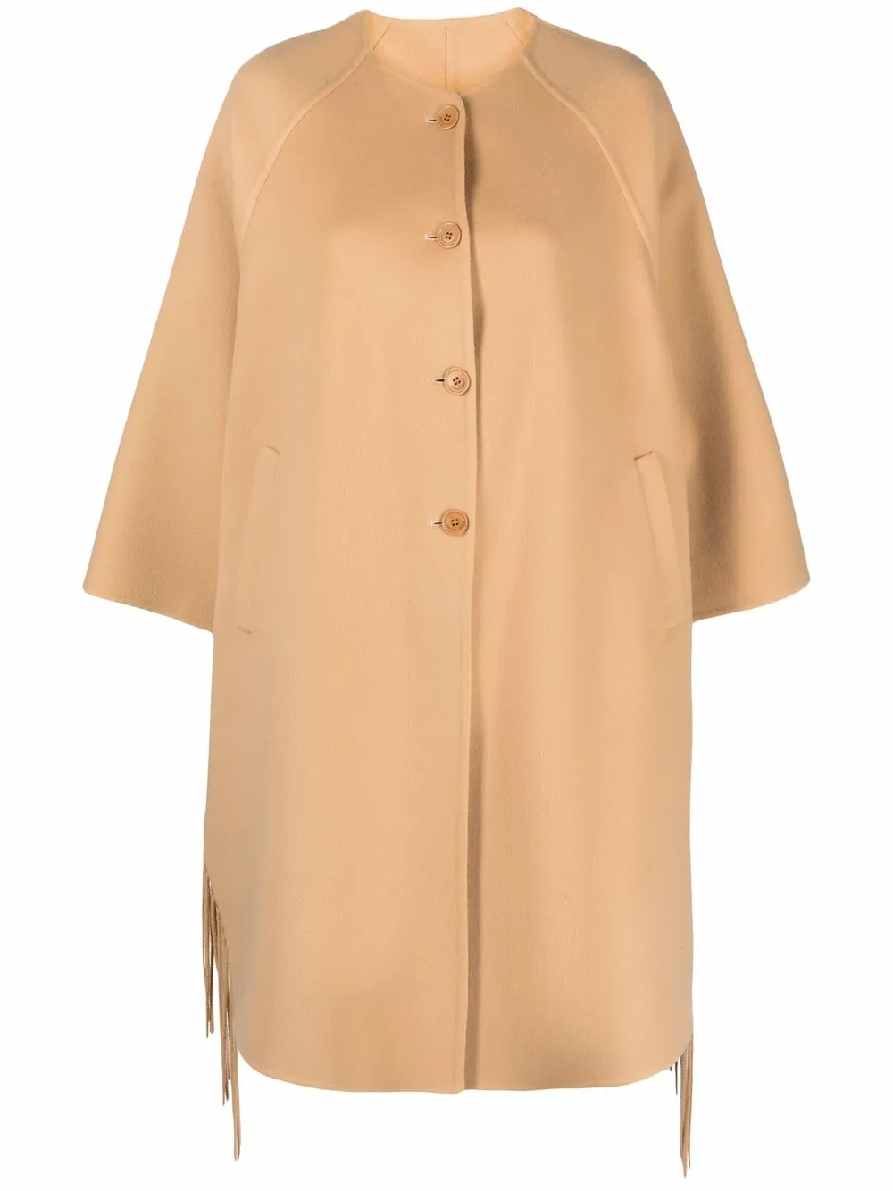 Ermanno Scervino кейп с бахромой
