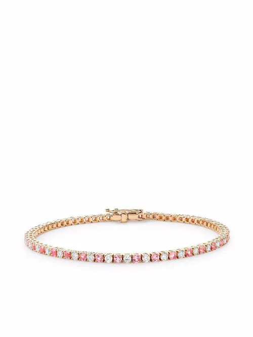 Bracelet en or 18ct orné de saphirs et de diamants - Pragnell - Modalova