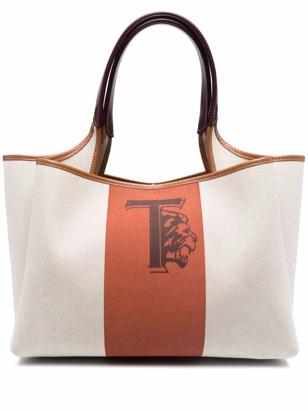 

Tod's tote con monograma - Neutro