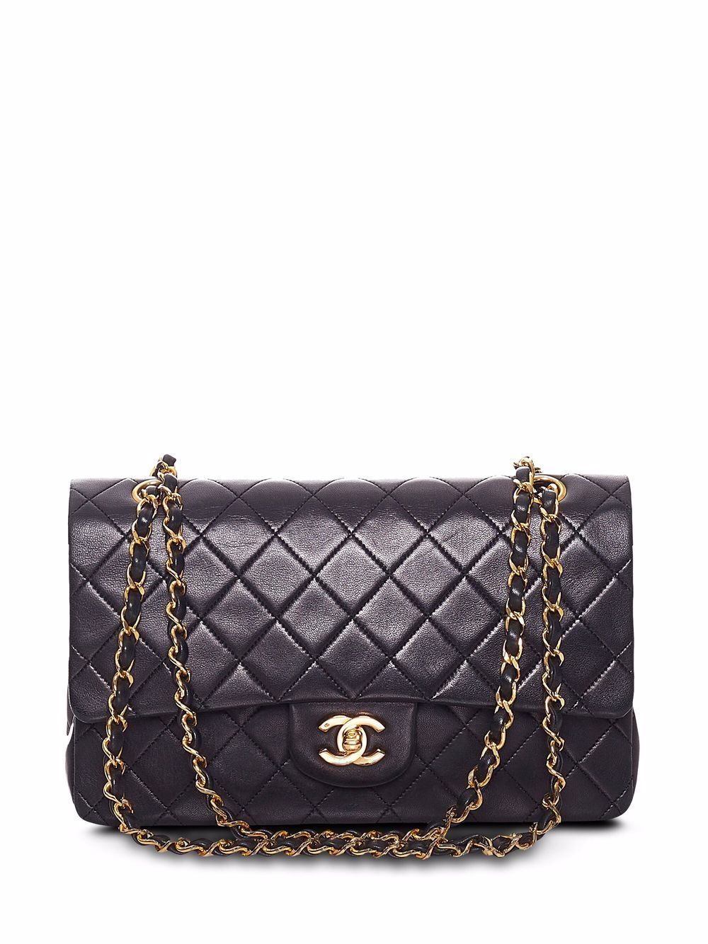 фото Chanel pre-owned сумка на плечо double flap среднего размера