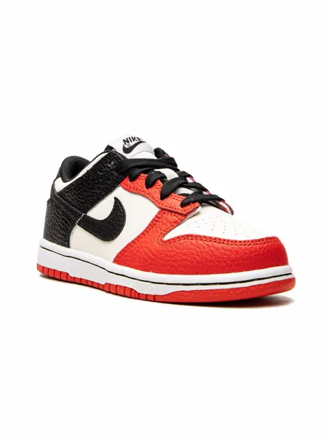Nike Kids Dunk Low "NBA - Chicago Bulls" sneakers