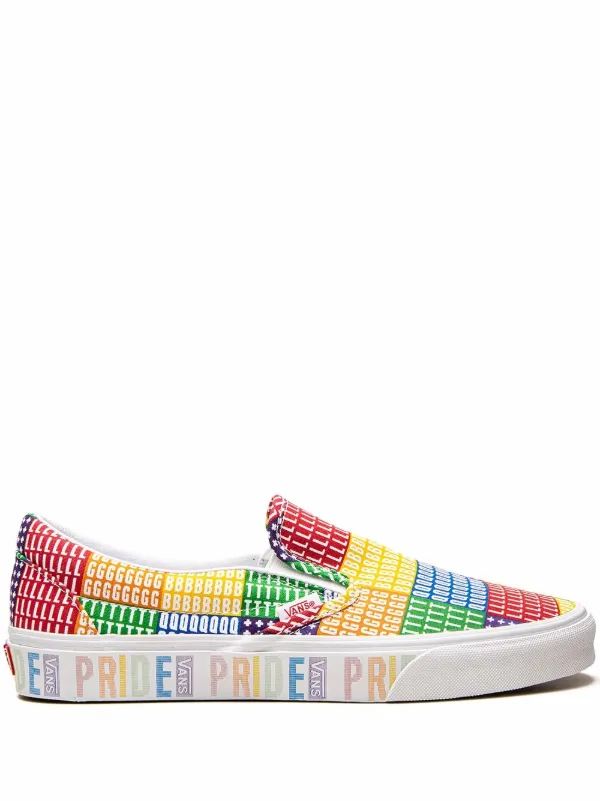 slip on vans pride