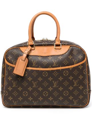 Louis Vuitton Deauville Monogram Canvas Boston Shoulder Bag