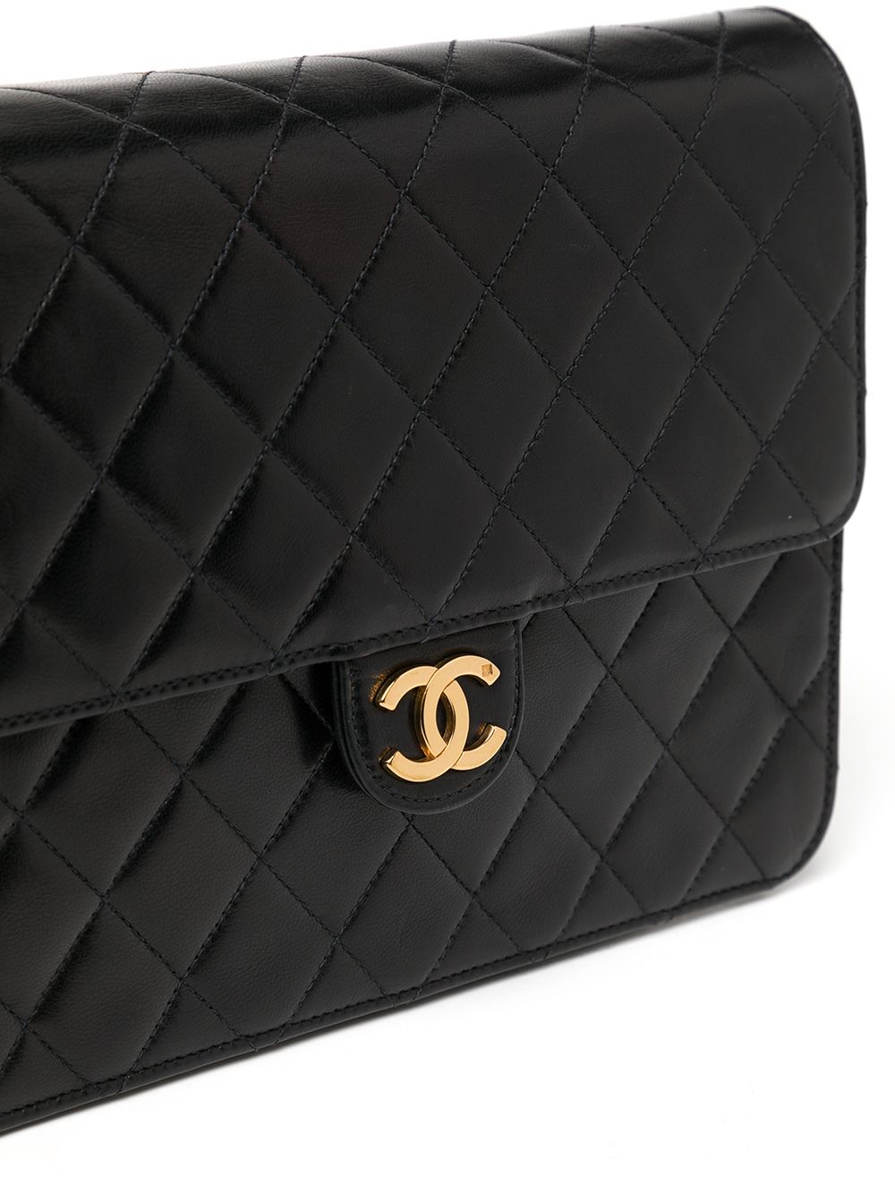 CHANEL Pre-Owned 1997 Pochette Mini Leather Shoulder Bag - Farfetch